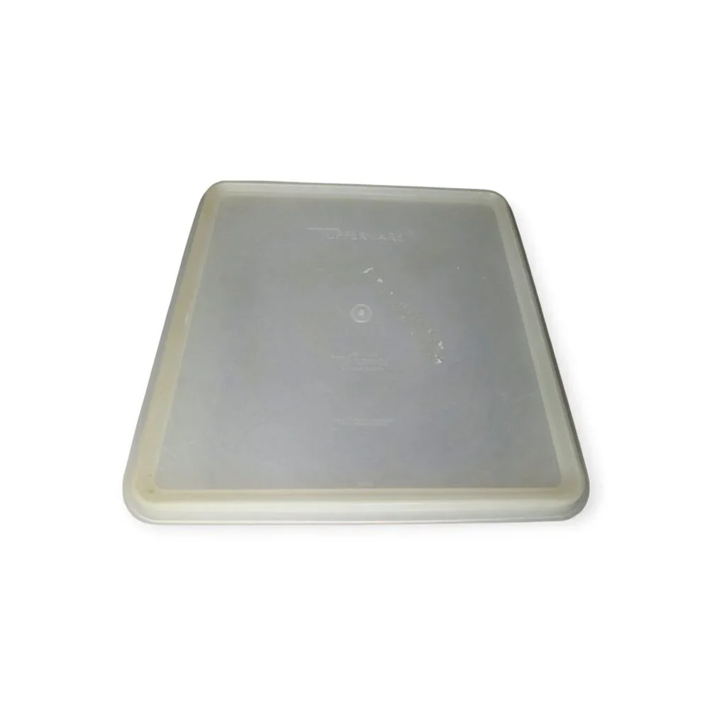 Vintage Tupperware Square Storage Container with Lid 515-2 10